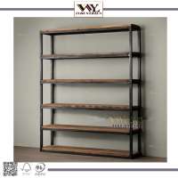 Living Room Furniture Iron Wood Bookcase/Shelf