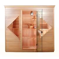 Home relax bath Steam Sauna Wood Portable Ozone Steam Sauna for Sale