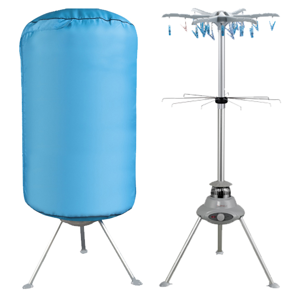 two layer portable clothes dryer in family use 1000w