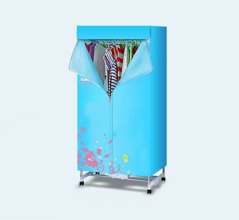 1200w two layer portable electric clothing dryer in family use