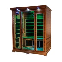 3 person far infrared sauna room