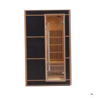 2 person carbon heater panel infrared sauna room