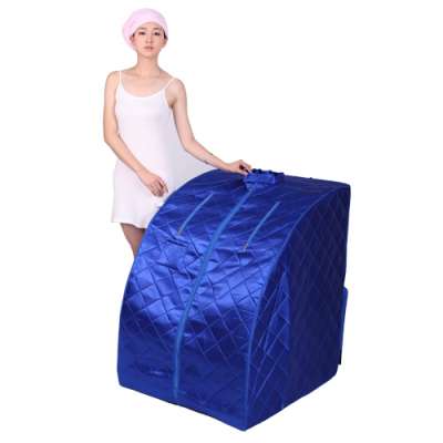 One person foldable portable infrared sauna room