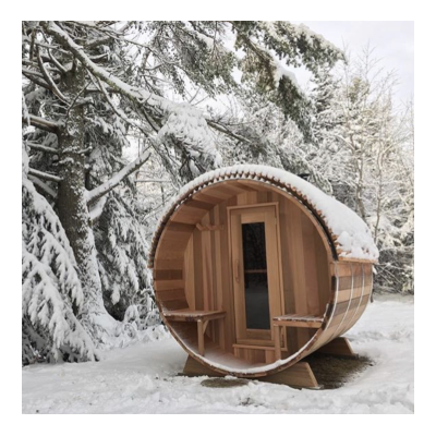 Russia Outdoor Barrel Steam Sauna Room