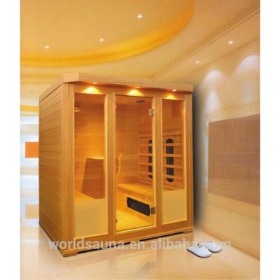 four person hemlock ceramic sauna