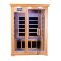 Physiotherapy far infrared sauna room for 2 person