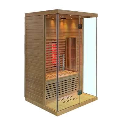 2 person full spectrum far infrared sauna room