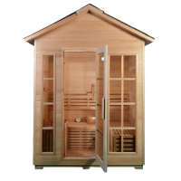 Hot Sale Traditional Finland Outdoor Sauna Room for 4 people