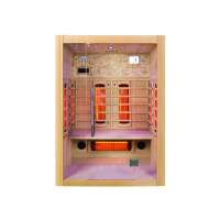 2 person luxury far infrared sauna room