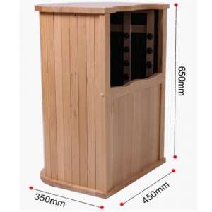 one person infrared sauna foot