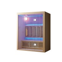 BS-81413 Simple home hot heating pipe sauna dry steam room